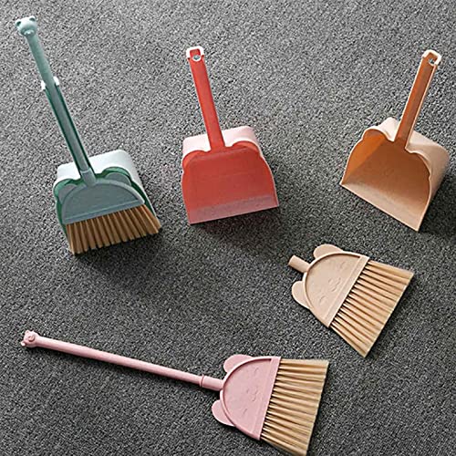 Children Small Broom and Dustpan Set,Learning Sweeping Tool,Kids Broom Kits,for Kitchen Bathroom Pet,Boys&Girls - view 3