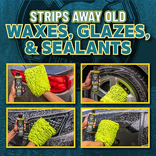 CWS80316BK Car Wash Detailing Bucket, Mitt & Accessories Bundle (6 Items) Featuring Clean Slate Deep Surface Cleaning Car Wash Soap, 16 oz - for Cars, Trucks, SUVs, RVs & More - view 2