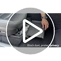 Under Seat Storage Tray for Tesla Model Y, Front Seat Hidden Drawer Bins Non Slip with Lid Cover, Underseat Storage Box Organizer for Model Y 2021-2024 (No Fit New Model Y Juniper) - view 7