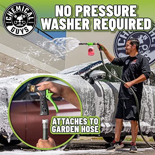 16-Piece Car Cleaning Kit Arsenal Builder with Foam Cannon for Garden Hose, Bucket and (6) 16 oz Car Care Cleaning Chemicals (Works w/Garden Hose) - view 3