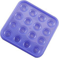 Standard Pool Billiard Ball Tray, Black Plastic Pool Ball Carrying Tray for Billiard Pool Table, Billiard Ball Storage Holder (Purple)
