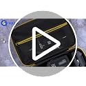 Hard Storage Tools Case, Store for DeWalt Drill Tools & Angle Grinder/for AstroAI Tire Inflator and More - 12"x8"x2" with Mesh Pocket & Comfort Handle - view 7