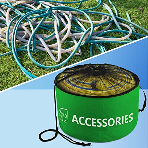 Waterproof RV Hose Storage Bag of 4 Pack, Organizer Accessories for Camper, RV Equipment Storage Organizer Bag for Sewer Hoses, for Fresh/Black Water Hoses and Electrical Cords etc - view 5