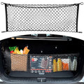 Envelope Style Automotive Trunk Mesh Cargo Net for Hyundai Tucson Se Sel 2022-2026 - Premium Trunk Organizer and Storage - Luggage Net for Crossover - Best Car Organizer for Hyundai Tucson