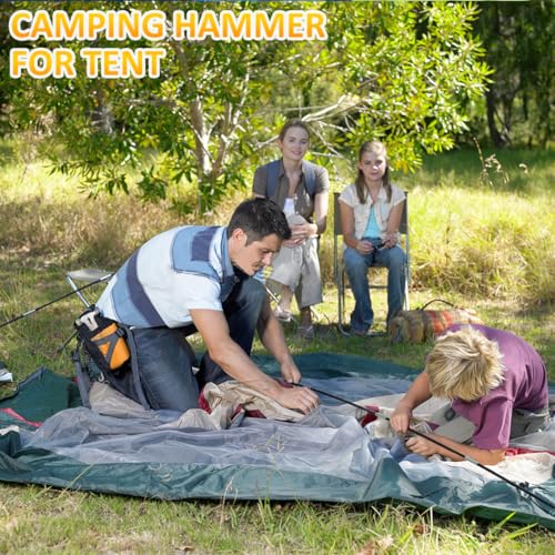 Car Safety Hammer Glass Breaker, 12-in-1 Car Stainless Steel Hammer Multi-Tool - Emergency Escape, Vehicle Tool Kit, Camping Outdoor Rescue Emergency Essentials - Suitable for Men, Women - view 7