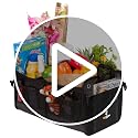 Convertible SUV Trunk Organizer | Truck Bed Organizer for SUVs, Autos, Trucks and Jeeps with Tie Down Straps - view 7