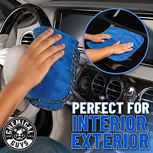 Professional Microfiber Towels, 16 x 16 in, Blue, 24 Pack - view 5