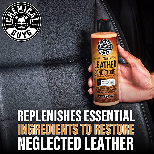 HOL_113 Leather Lovers Kit for Leather Car Interiors, Furniture, Apparel, Shoes, Sneakers, Boots (Works on Natural, Synthetic, Pleather, Faux Leather and More) (5 Items), 16 oz, Black - view 5