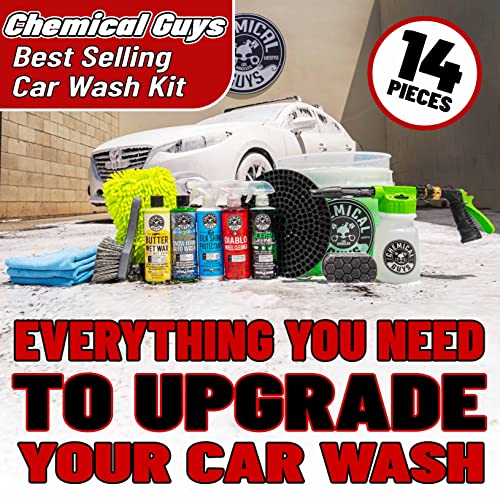 Arsenal Builder Car Wash Kit with Foam Gun, Bucket and Cleaning Chemicals (Works w/Garden Hose) and Leather Cleaner and Conditioner Kit - view 3