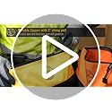 55569 Stand-Up Zipper Bag Tool Pouch with Carabiners, Reinforced Gusseted Bottoms, Water Resistant 1680d, Multi-Size 5-Pack - view 7