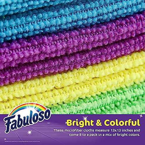 Microfiber Cloths, Cleaning Rags, Microfiber Towels, 8 Count - view 3