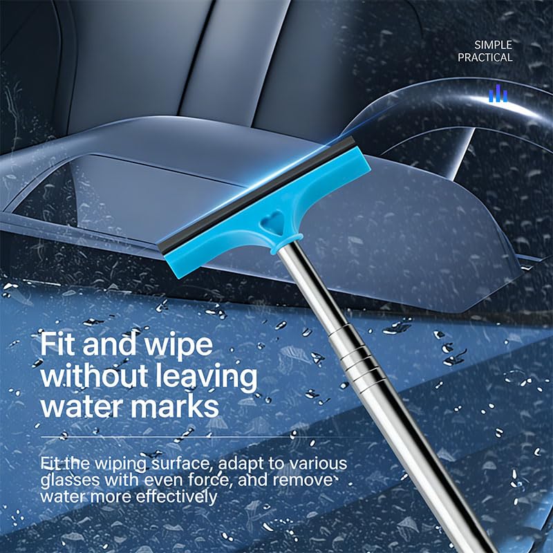 5 PCS Side Mirror Squeegee, Retractable Car Rearview Mirror Wiper - view 4