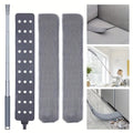 Retractable Gap Dust Cleaner Cleaning Tools with 2 Microfiber Dusting Cloths Long Handle 60inches Washable and Retractable Duster Brush for Cleaning Under Appliances Furniture Couch Fridge
