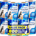 Extra Sticky Lint Roller Mega Value Set for Pet Hair Removal, Dog and Cat Lint Remover (8 Pack Refills)