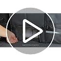 Trunk Organizer Car Organizer Leather Storage Box 3-grid Foldable - view 7