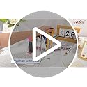 Acrylic Pen Holder 4 Compartments, Clear Desk Pencil Organizer Cup - view 6