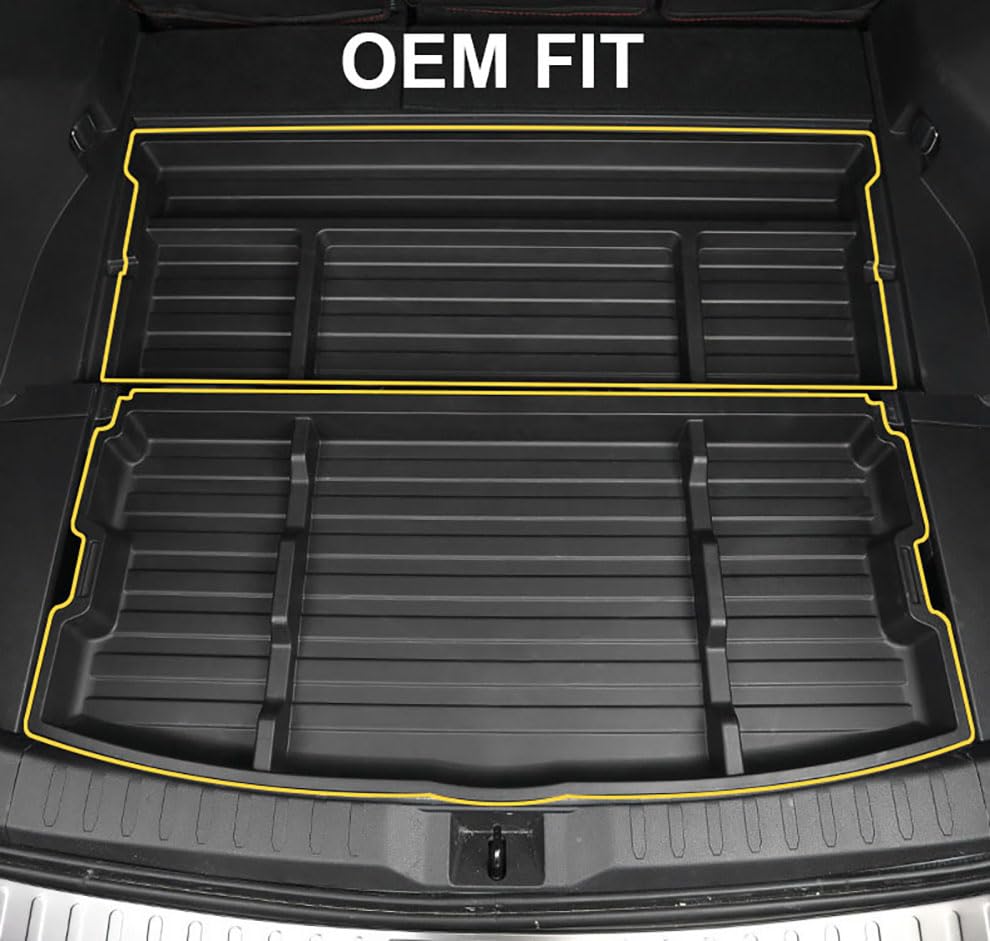 For 2019-2025 Toyota RAV4 Trunk Hidden Storage Box, SUV Insert Cargo Rear Hatch Organizer, Extra Space fits RAV4 LE XLE XSE TRD Hybrid Under Cargo Floor Accessories - view 6