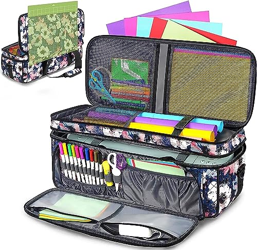 Carrying Case for Cricut Maker 5/4/3, Explore 5/4/3 with Dust Cover
