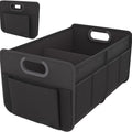 Trunk Organizer for 2021-2025 2026 Jeep Grand Cherokee L Cargo Storage Box Collapsible Car Compartment Groceries Caddy Automotive Interior Accessories Mesh Pocket