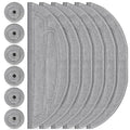 12 Pack Mop Pads Refills for Roborock S8 MaxV/S8 Max Ultra Robot Vacuum