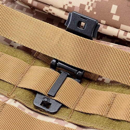 Multipurpose MOLLE Clip Tactical Strap Management Tool Web Dominator Buckle for Tactical Bag, Backpack - view 7
