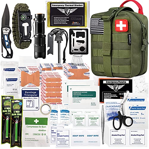 250 Pcs Survival First Aid Kit