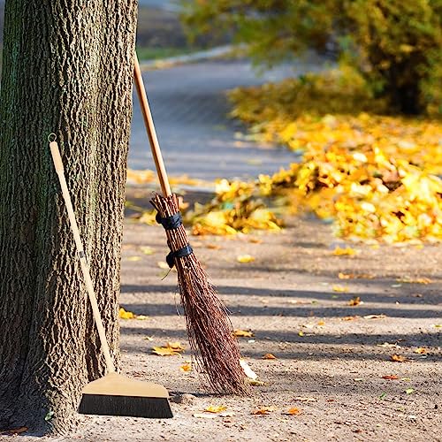 Broom Horse Hair Soft Bristle Wooden Handle Angle Broom Hair Removal Sweeper Carpet Cleaning Brush Floor Sweeping Broom - view 4