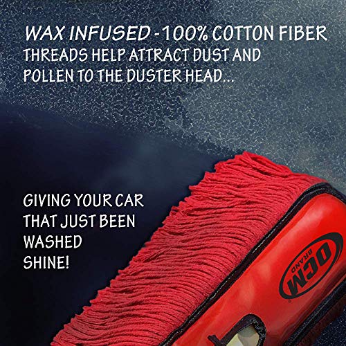 Classic Car Duster with Solid Wood Handle Includes Storage Case - Popular Detailers Choice - view 3