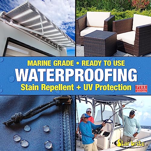 Waterproofing Spray, Waterproofer + Stain Repellent + UV Protection - 1 GAL (081900N) & Sail & Canvas Cleaner Concentrated Formula - 16 OZ (082016) - view 4