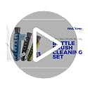 6 Pack 4 in 1 Cup Lid Cleaning Brush 3 Straws Bottle Brush,Carrot - view 7