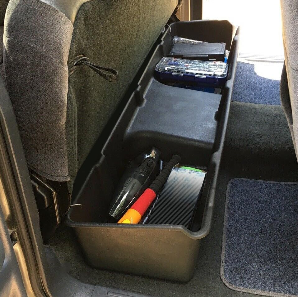 Under Seat Storage Compatible with 1999-2006 Silverado Extended Cab - view 5