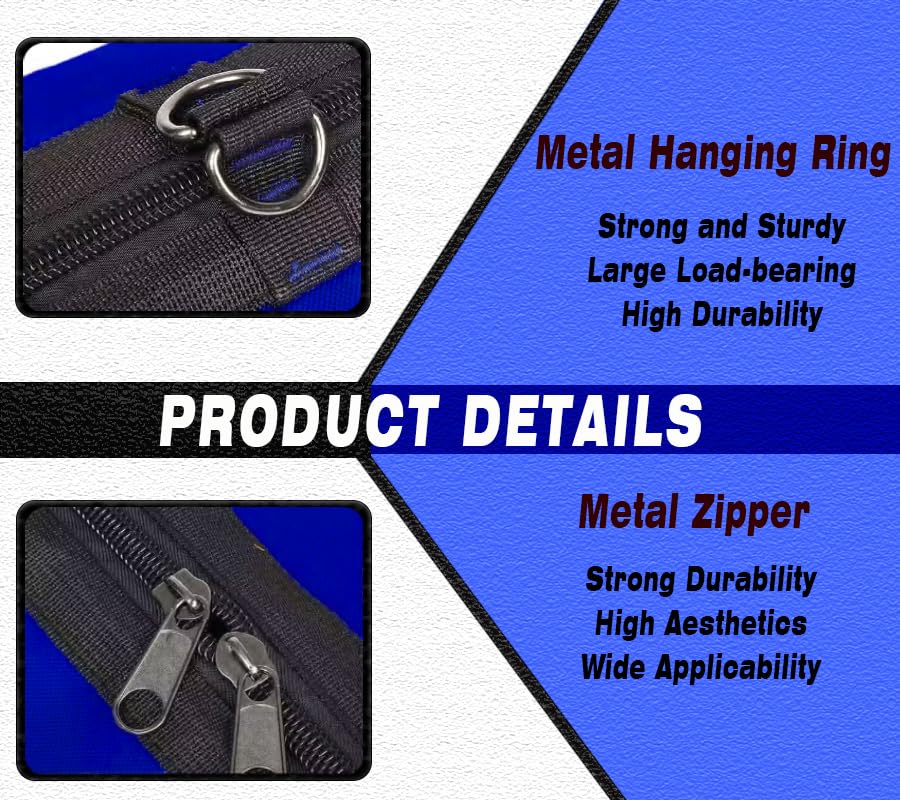 22 Inch Heavy Duty Tools Bag With Wide Mouth for Tool Storage, Carrier and Organizer, Tool Bag for Men/Women, Wide Mouth Tote Bag With Inside Pockets (22 Inch) - view 5