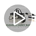 Cleaning Caddy Organizer with Handle - Large Caddy Bag for House & Bathroom Cleaning Supplies, 15 x 8 x 10.5 inches Cleaning Supply Caddy, Housekeeping Tote with Adjustable Strap - Beige - view 7