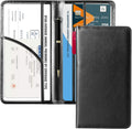 Car Registration and Insurance Holder | Vehicle Glove Box Organizer, Auto Truck Compartment Document Case with Magnetic Closure for Insurance & Driver License