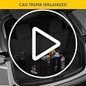 Trunk Organizer for SUV, Car & Truck - Premium Heavy Duty and Collapsible with 3 Adjustable Sizes - Lightweight and Portable Storage Organizer - Easy to Use and Install in Any Vehicle - view 7