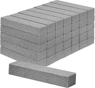 36 Pack Pumice Stone for Toilet Bowl Cleaning，Scouring Stick Remove Toilet Bowl Hard Water Rings，Pumice Stone for Cleaning，Toilet, Bathtubs, Kitchen Sink, Grill, Household