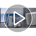 Disposable Toilet Brush Wand Kit with 50 Refills, Toilet Bowl Cleaner Brush Holder Sets for Bathroom Toilet Cleaning(White) - view 7