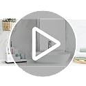 Bathroom Organizer Countertop Sink, Toothbrush Holder Counter, White Resin - view 7