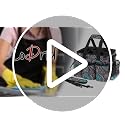 Large Professional Cleaning Caddy with Detachable Divider, Black - view 7