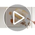 Feather Duster, Lambswool Duster for Cleaning,with Solid Wooden Handle,Leather Hang Strap,Anti-Static 14.9 inch Washable Reusable Small Hand Duster(Natural) for Office, Home and Car - view 7