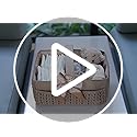 Luxurious Baby Diaper Caddy, Nursery Storage Basket for Newborn Essentials, Travel Baby Basket for Diapers Baby Wipes, Organizer Tote Bag Storage Bin, Baby Shower Gifts(Sage Green) - view 7
