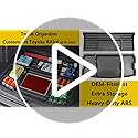 For 2019-2025 Toyota RAV4 Trunk Hidden Storage Box, SUV Insert Cargo Rear Hatch Organizer, Extra Space fits RAV4 LE XLE XSE TRD Hybrid Under Cargo Floor Accessories - view 7