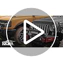 Door Storage Hanger Brackets Holder with Dust Cover Sliding Rack Bracket Compatible with 1987-2026 Jeep Gladiator JT & Wrangler JK JKU JL JLU TJ YJ Removable Stand Cart for 2/4 Door (Black) - view 7