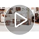 Foldable Storage Ottoman,15" Hexagonal Small Ottoman Footrest - view 7