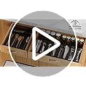Utensil Drawer Organizer - 5 Compartments - view 7