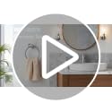 Chrome Towel Ring, Crystal Hand Towel Holder Polished Bath Towel Bar Bling Bathroom Accessories Wall Mounted - view 7